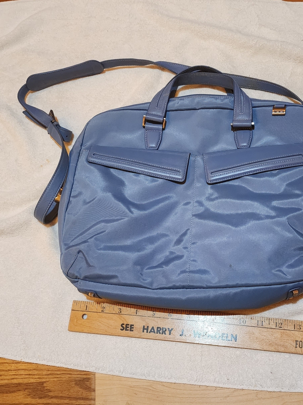 Tumi Computer Bag Ladies Blue - Picture 3 of 16